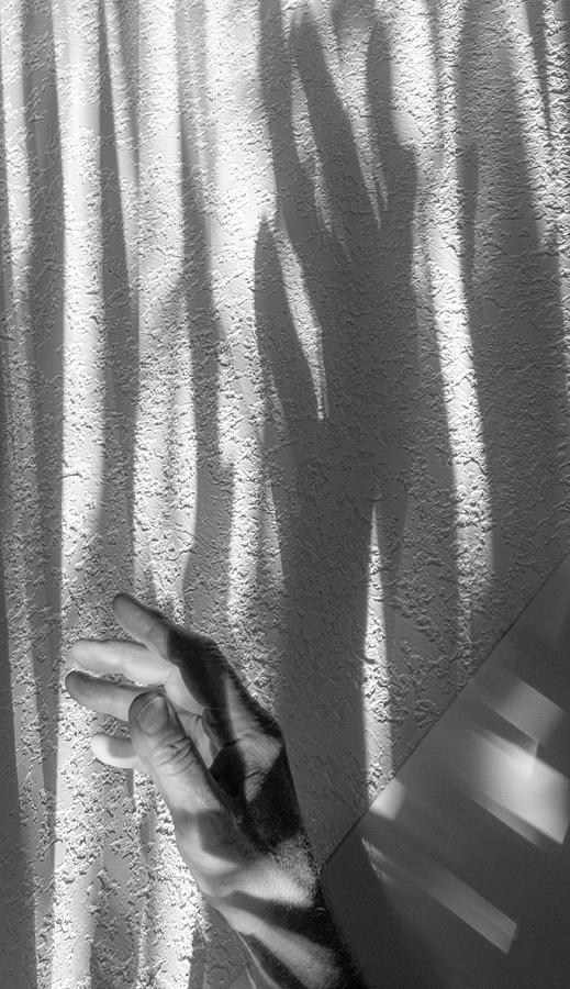 Abstract Photograph - Hand and shadows patterns by Phil And Karen Rispin