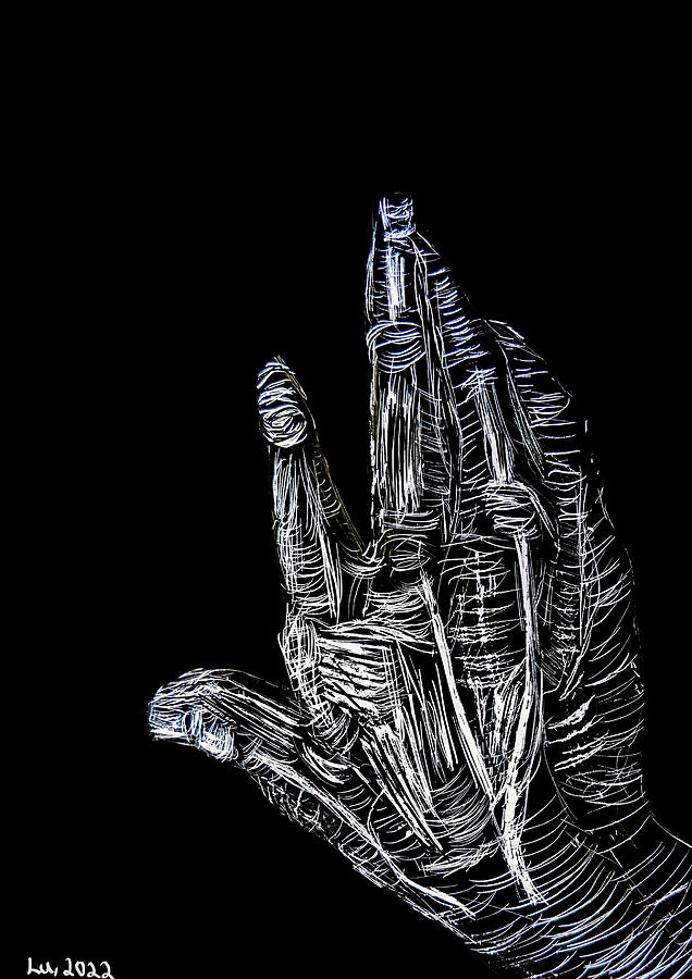 Hand Mixed Media by Lucy Simpson Fine Art America