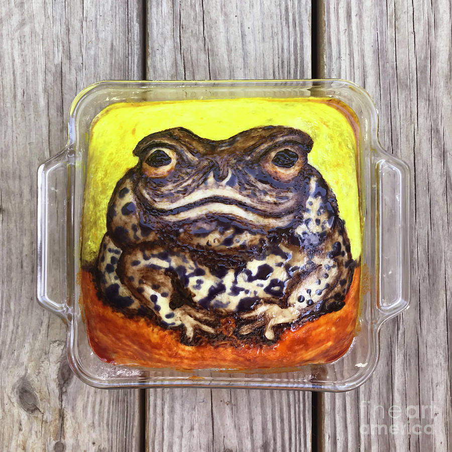 Hand Painted Toad Sourdough 1 Photograph by Amy E Fraser
