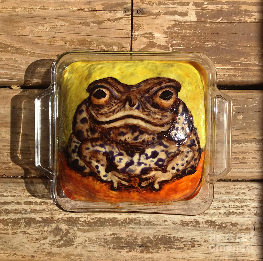 Hand Painted Toad Sourdough 2 Photograph by Amy E Fraser