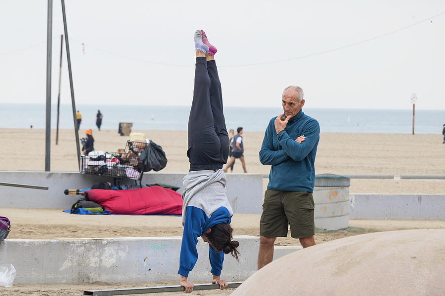 Hand Stand Review Photograph by Phil Welsher