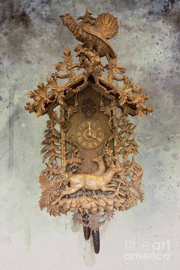 Handcrafted Cuckoo Clock Photograph by Eva Lechner
