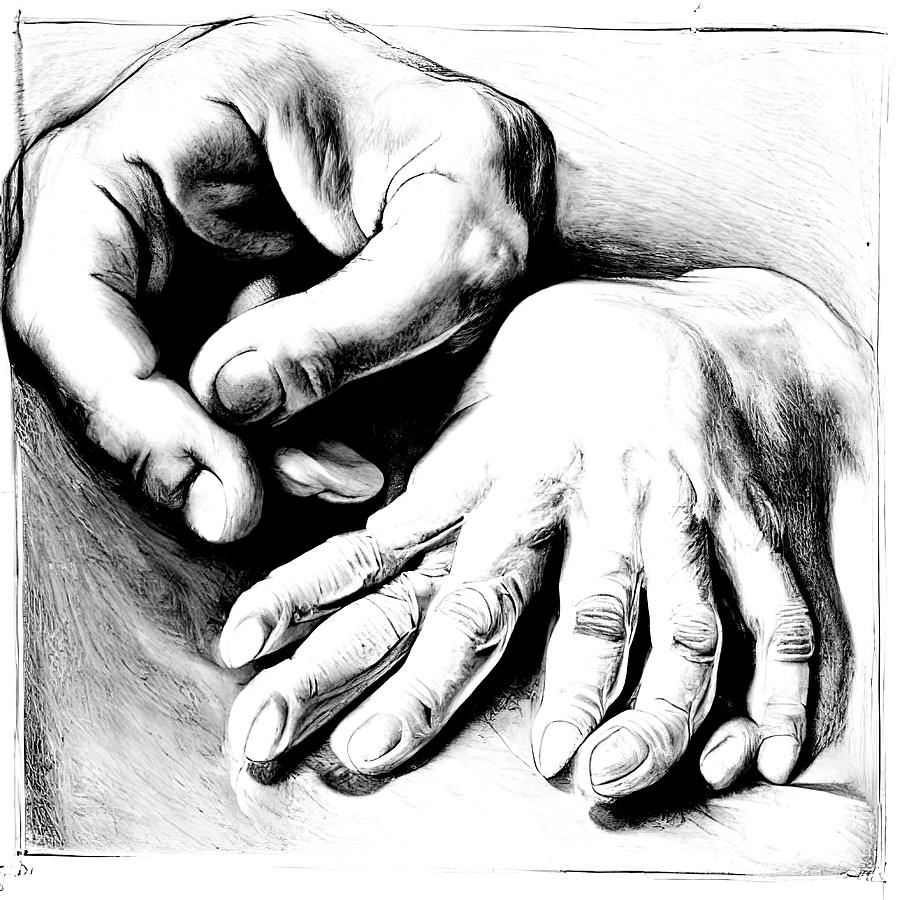 Hands 3 Digital Art