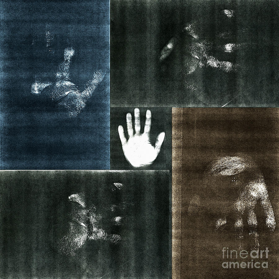 Unique Digital Art - Hands by Bruce Rolff