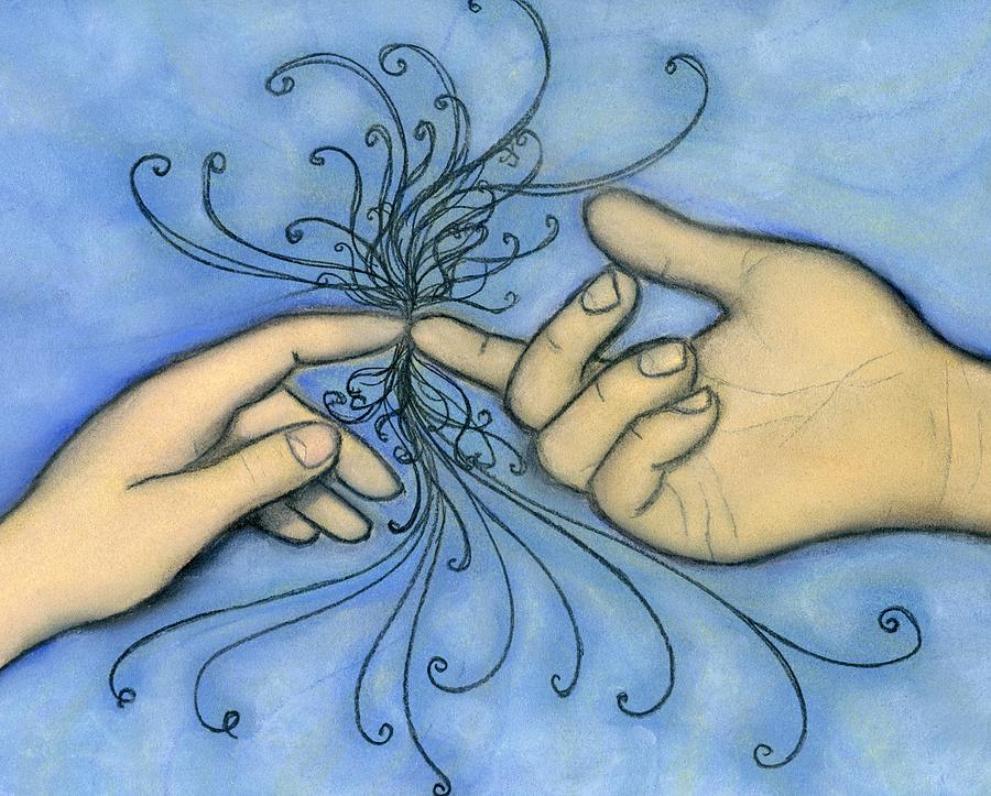 Hands of Love that Unite Painting by Natalie Roberts