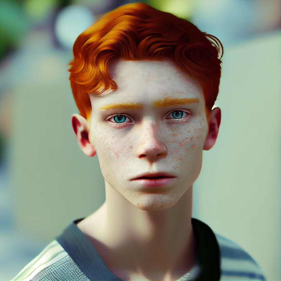 Handsome years old red haired freckled extre bbeb bba efbbdc by Asar ...