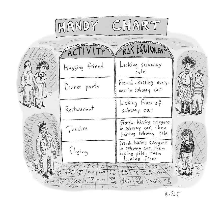 Handy Chart Drawing by Roz Chast