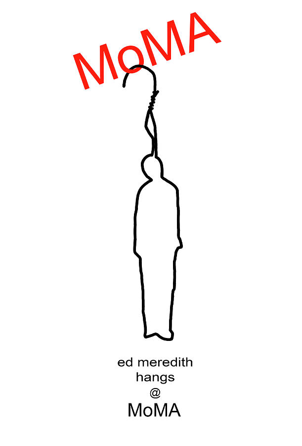 Hanging @ MoMA Mixed Media by Ed Meredith