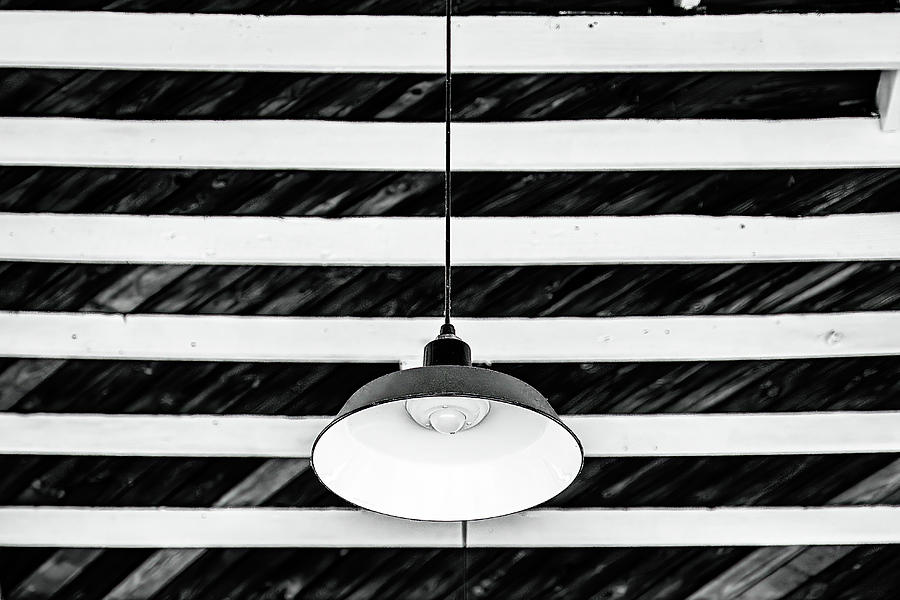 Hanging Ceiling Light Photograph by Stuart Litoff