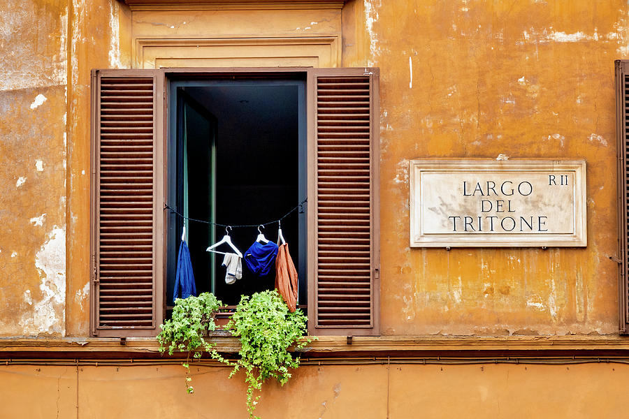 Hanging Clothes Photograph by Fabrizio Troiani