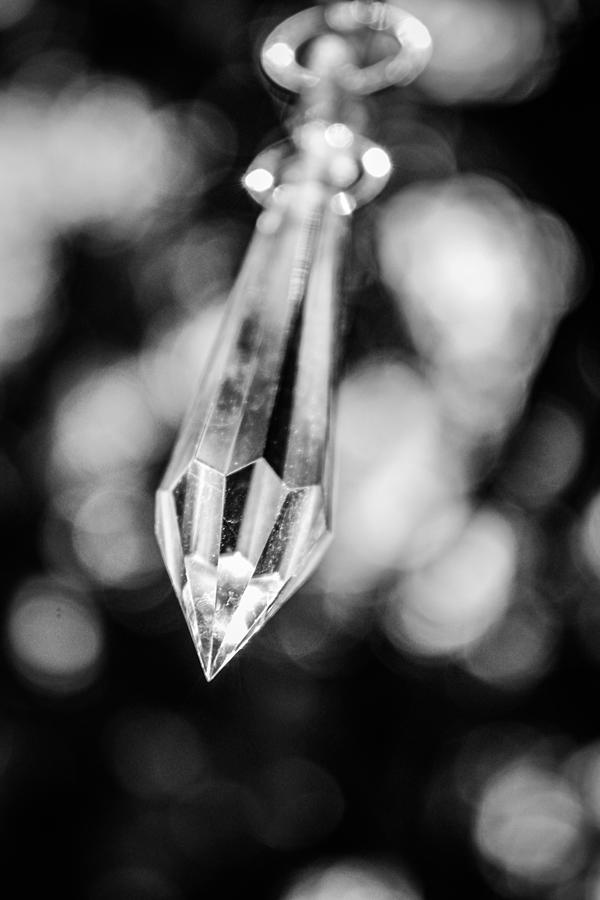 Hanging Crystal Macro Photograph by W Craig Photography