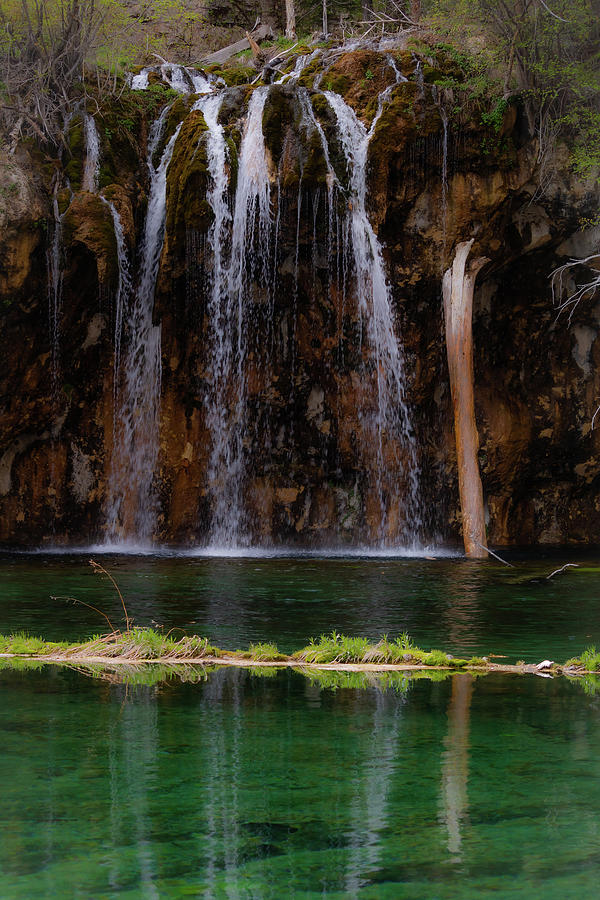 Hanging Lakes Falls  Photograph by Courtney Eggers