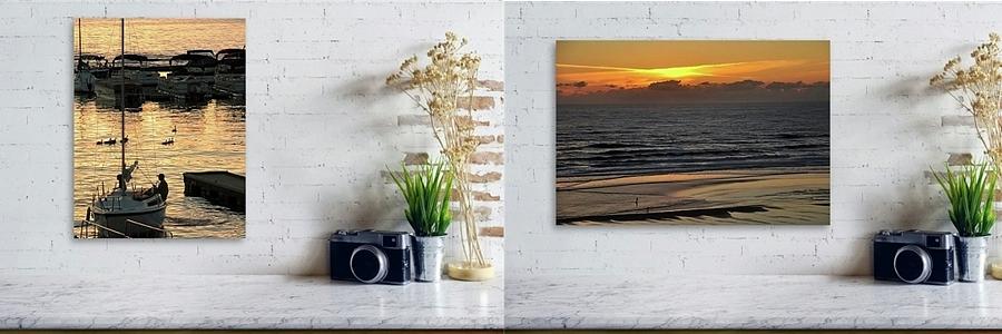 Hanging Print Examples Sunsets Icon Photograph by Jerry Sodorff