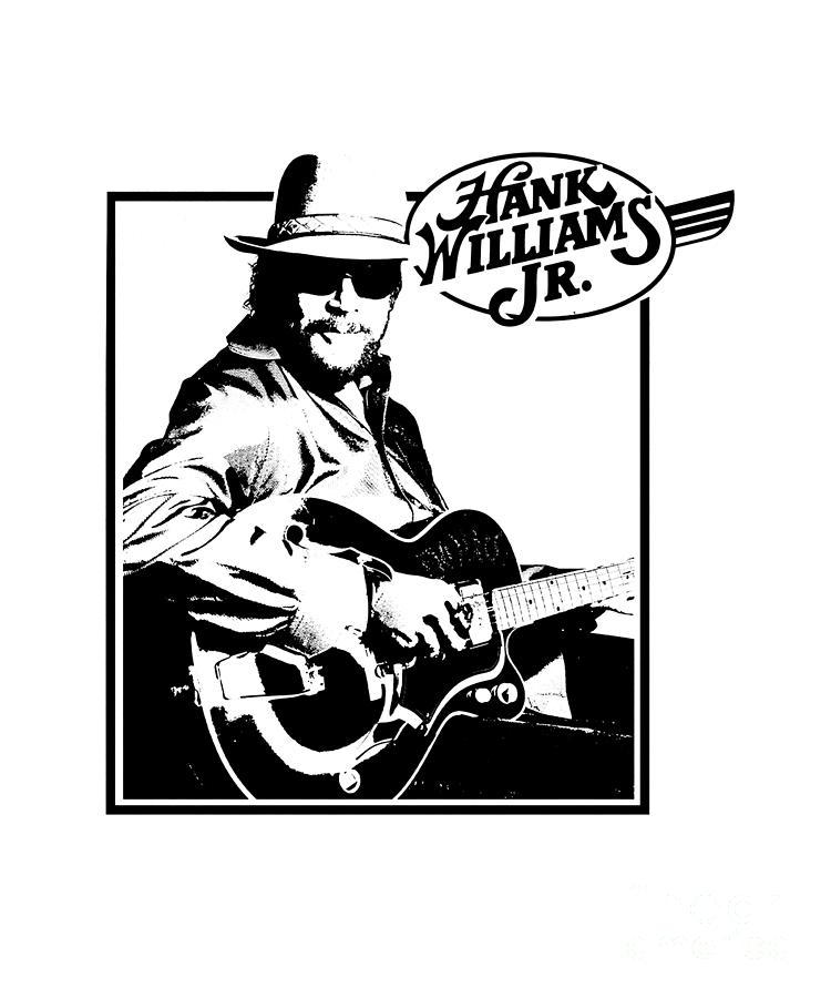 Hank Williams Jr Digital Art by Notorious Artist - Fine Art America