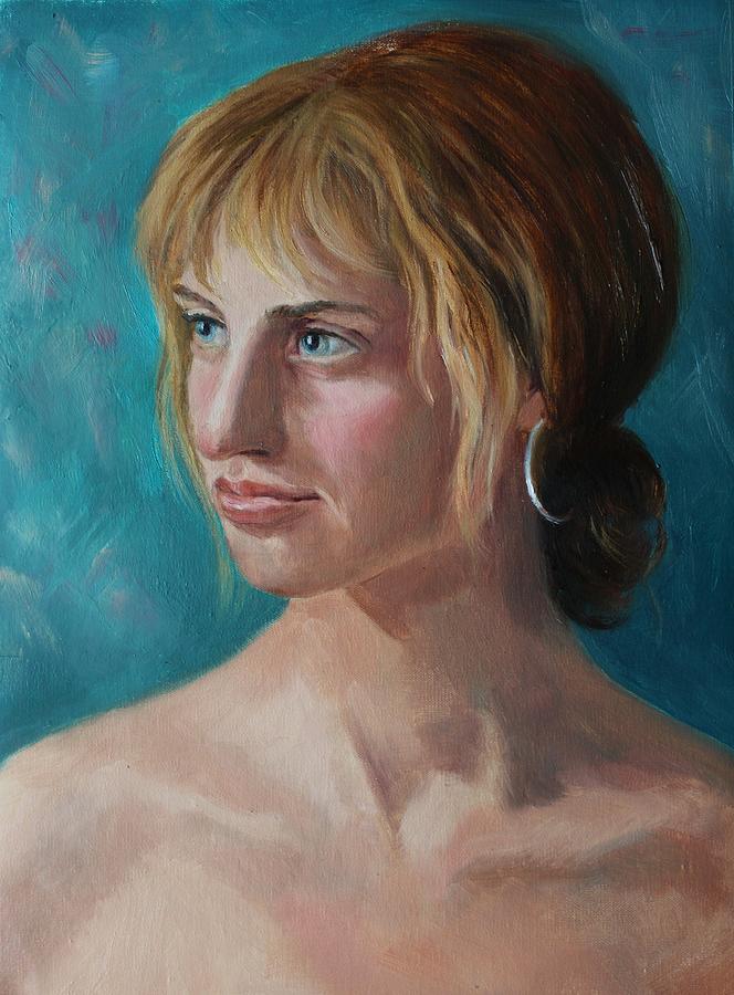 Hannah Painting by Marian Berg