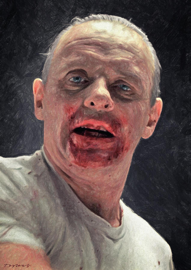 Hannibal Lecter Painting by Zapista OU