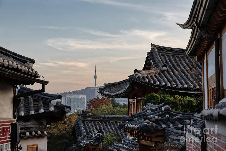 Hanok With A View Photograph by Rebecca Caroline Photography