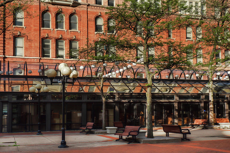 Hanover Square in downtown Syracuse, New York Photograph by Debra ...