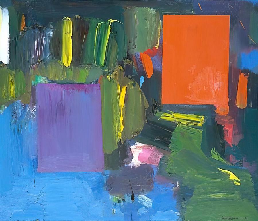 Hans Hofmann - Renate's Nantucket Painting by Alexandra Zarova - Fine ...