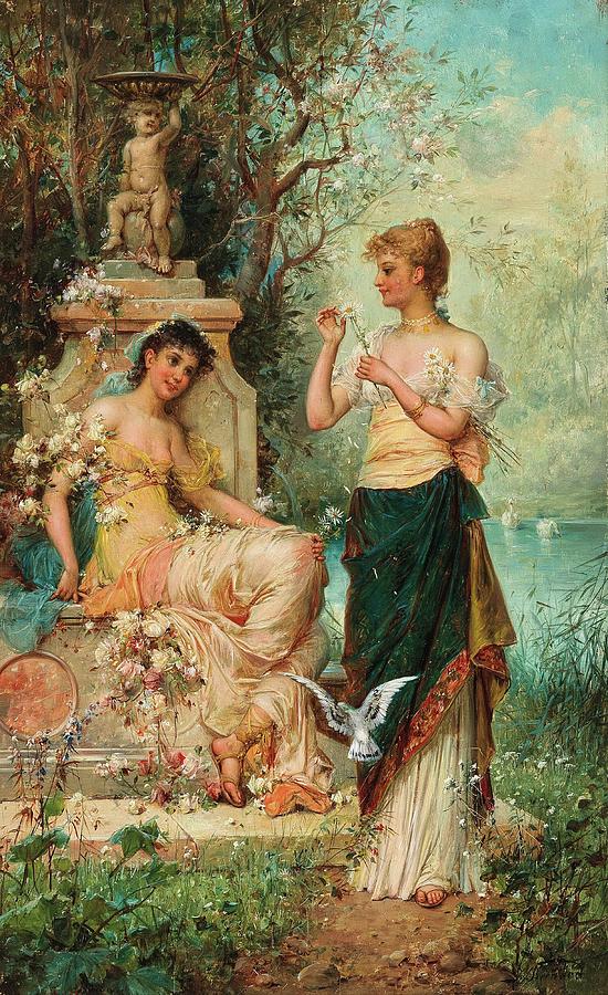 Hans Zatzka Vienna Painting by MotionAge Designs - Fine Art America