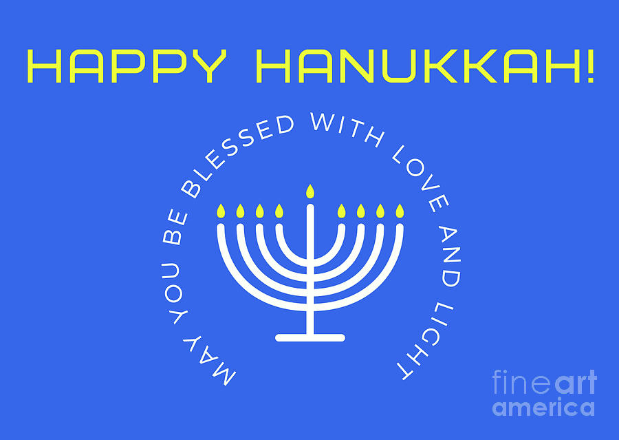 Hanukkah Blessing Photograph by Tina Uihlein