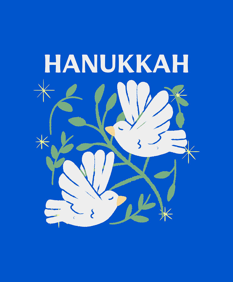 Hanukkah Doves Photograph by Amy Hosp