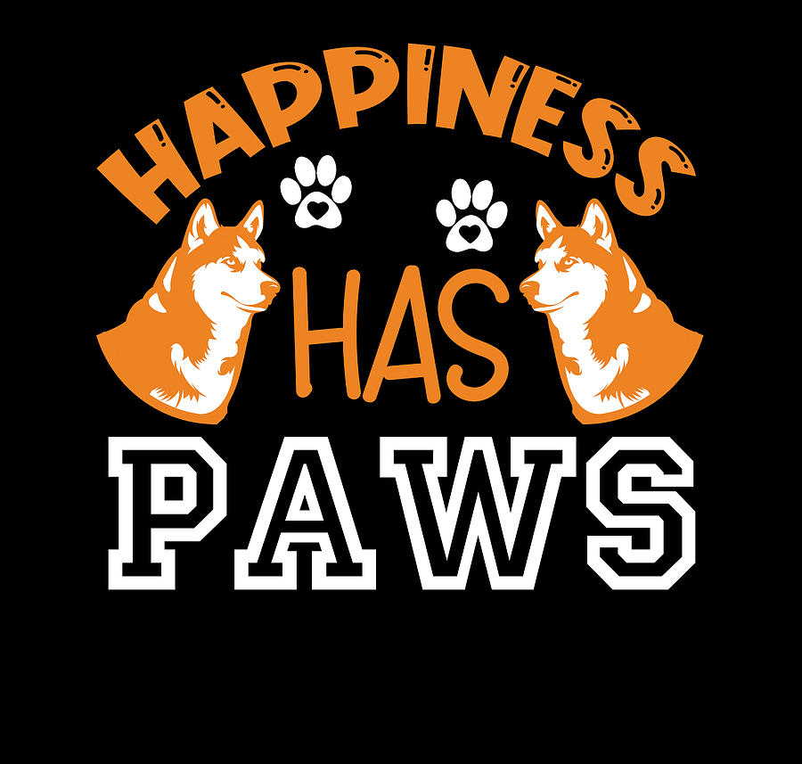 Happiness has paws Digital Art by Th - Fine Art America