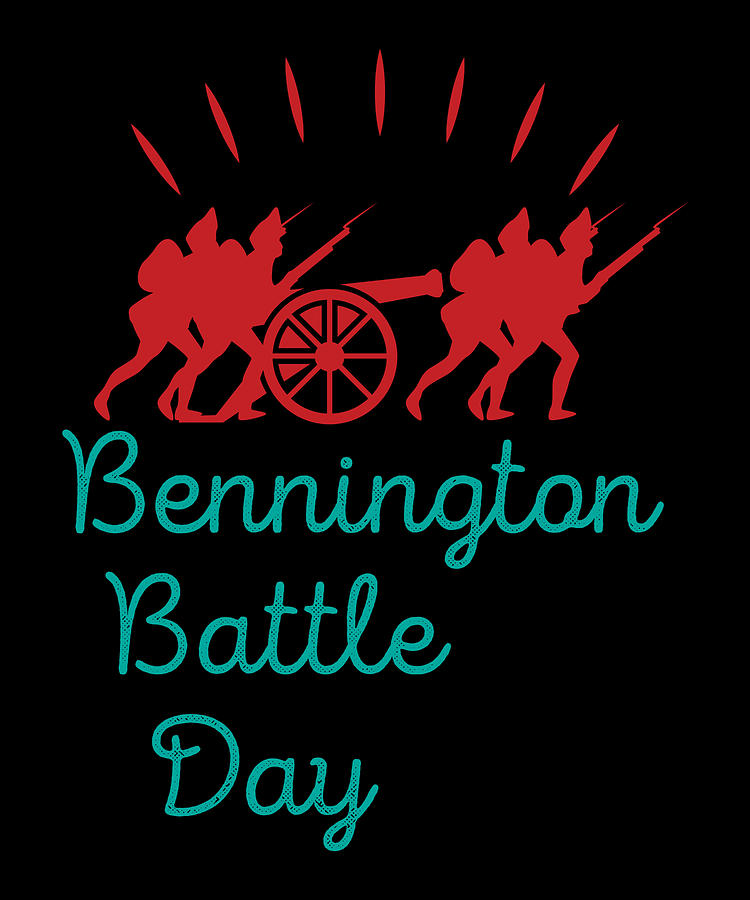 Happy Bennington Battle Day Veteran Soldier Gift Digital Art by Big