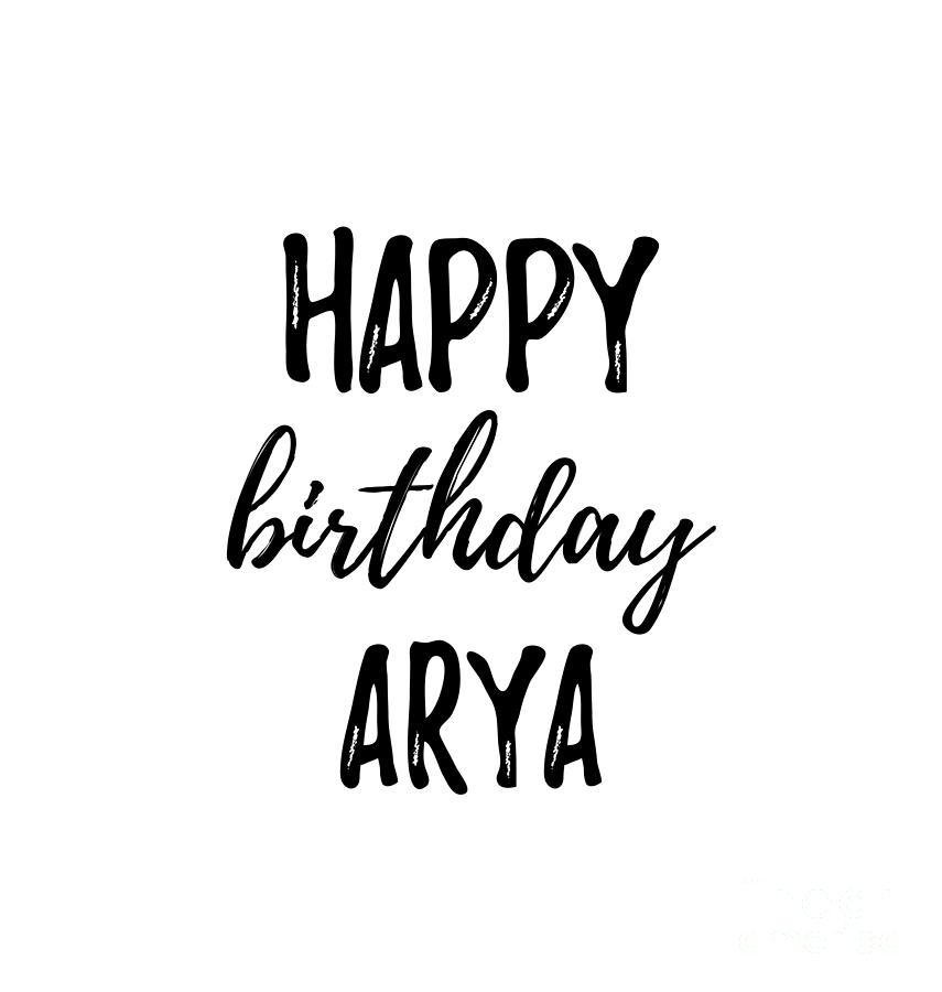 Happy Birthday Arya - The Big Birthday Activity Book: (Personalized  Children's Activity Book): Amazon.co.uk: BirthdayDr: 9781986507646: Books