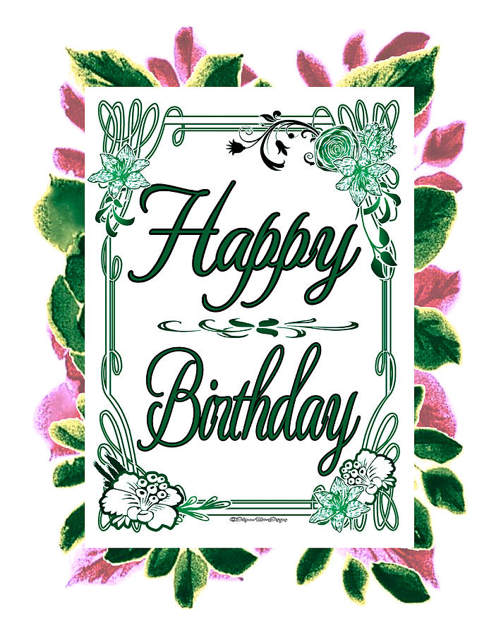 Happy Birthday Everyone Born in May Digital Art by Delynn Addams