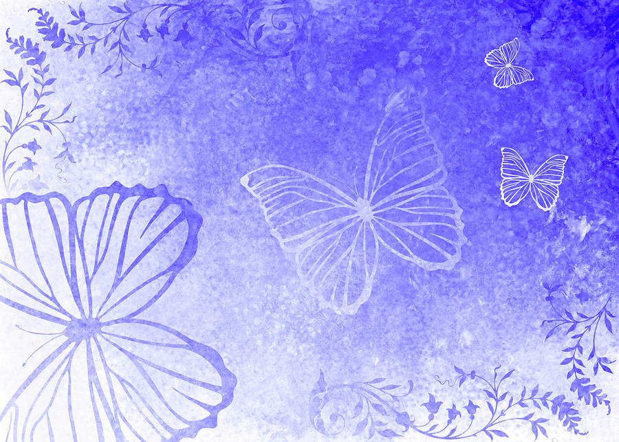 Happy Butterflies Digital Art by Irene Moriarty