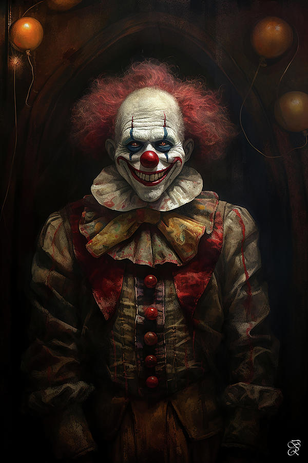 Happy Clown Digital Art by Ben Rekemeyer - Fine Art America