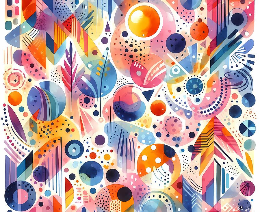 Happy Day Digital Art by Colin Hardman Happy Day Digital Art by Colin Hardman