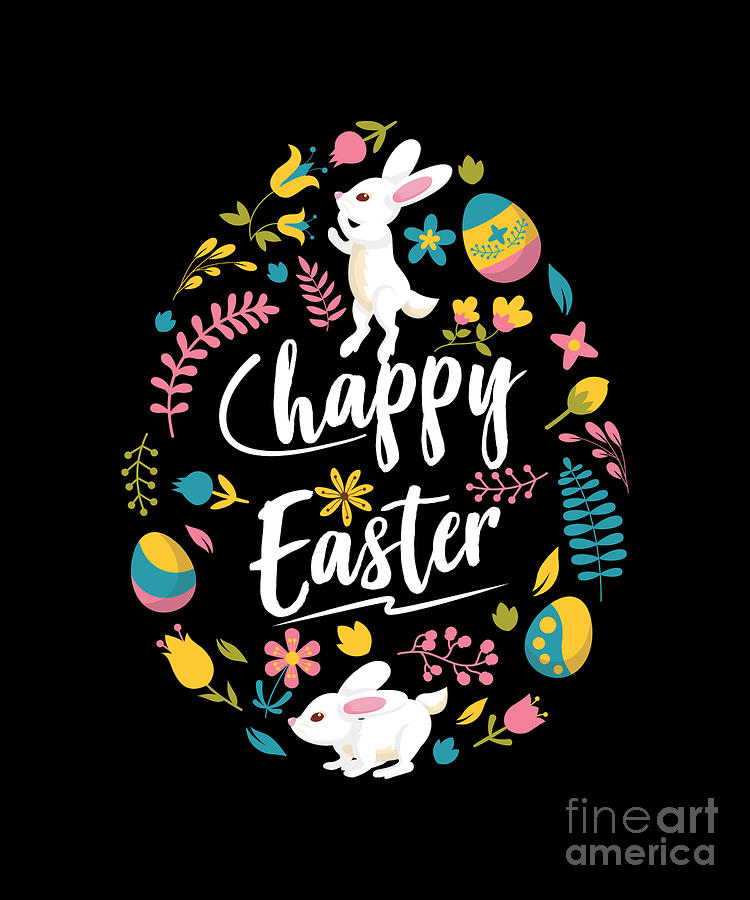 Happy Easter Festival Holiday Bunny Rabbit Sunday Romans Calvary Gift