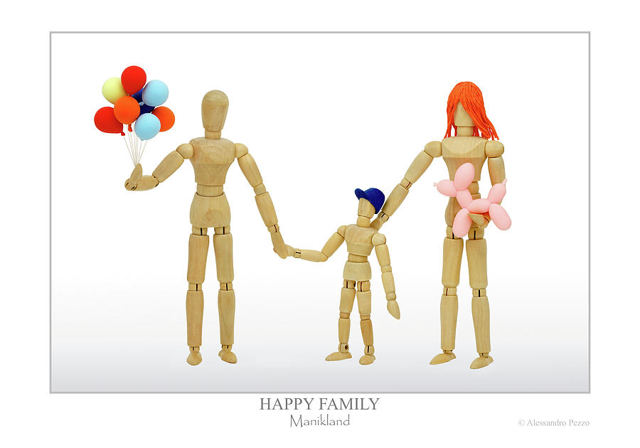 Happy Family Photograph by Alessandro Pezzo