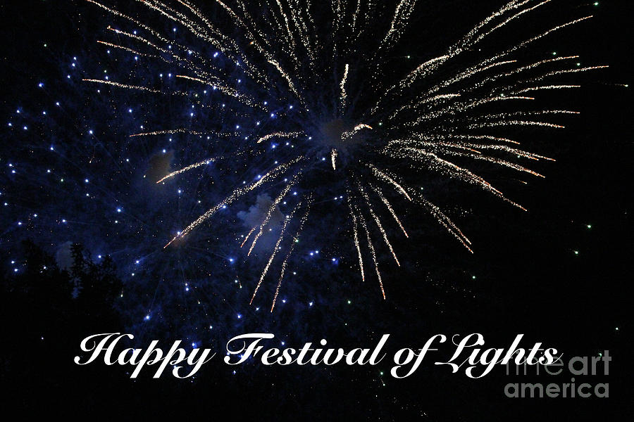 Happy Festival of Lights Photograph by Patricia Youngquist