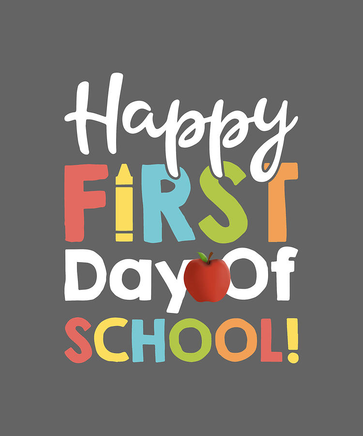 Happy First Day Of School Teachers Students Parents Teacher Math ...