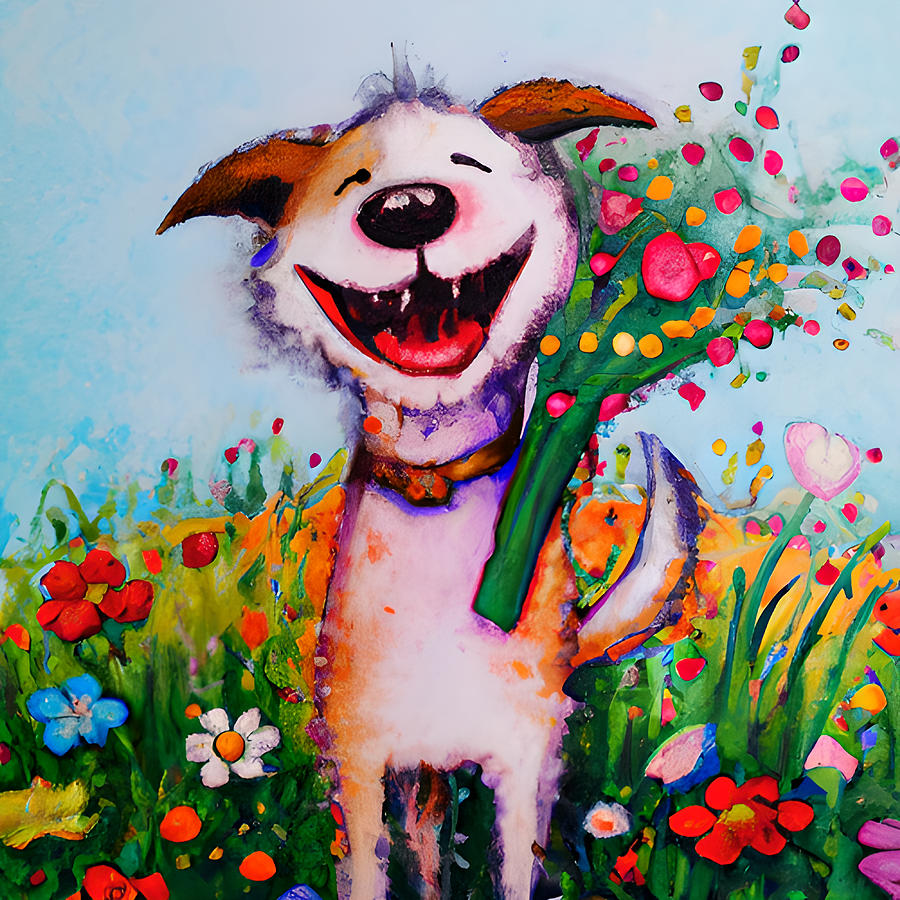 Happy Flowers to You 06 Digital Art by Amalia Suruceanu