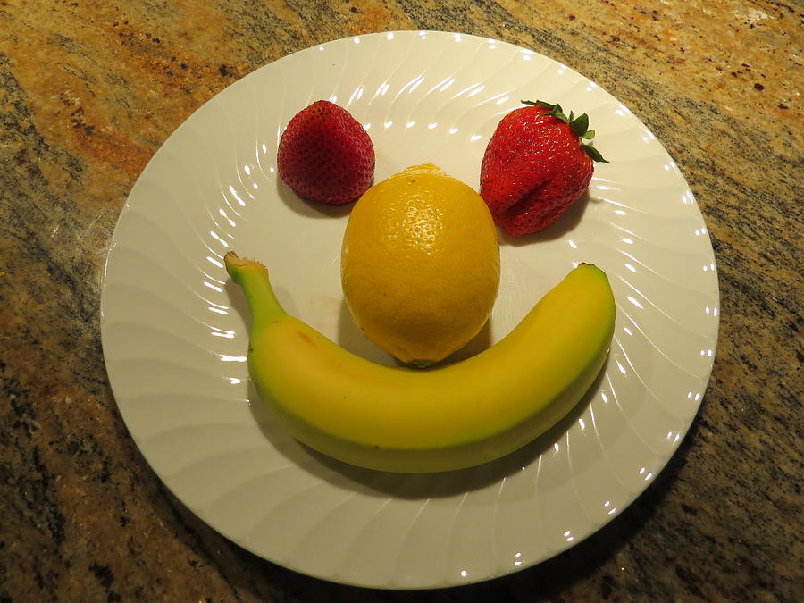 Happy Fruit Photograph by Linda Stern