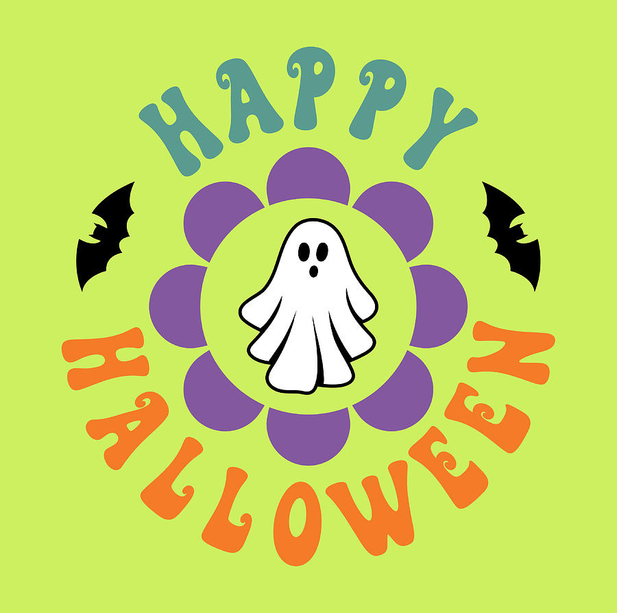 Happy Halloween - Ghost Digital Art by Matthew Chan - Fine Art America