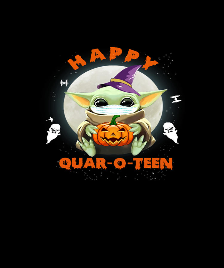 Sleepy Baby Yoda Halloween Sublimation PNG Digital Download