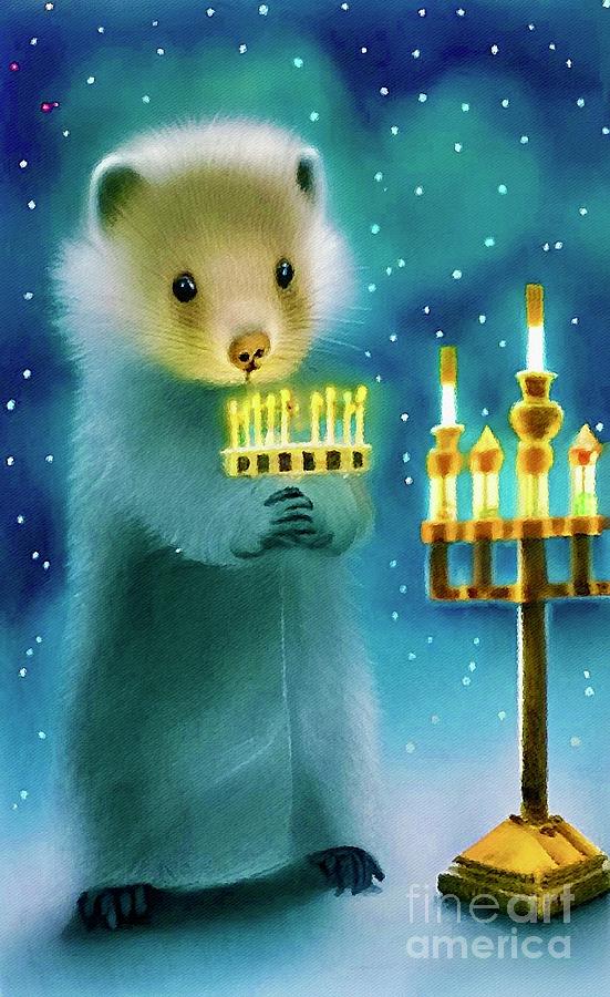 Happy Hanukkah Digital Art