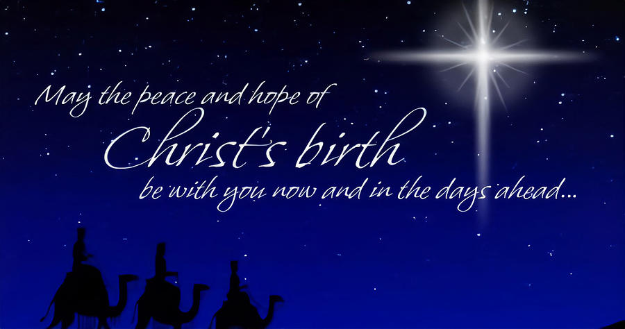 Happy Holidays Religious v12 Digital Art by Robert Banach Happy Holidays Religious v12 Digital Art by Robert Banach