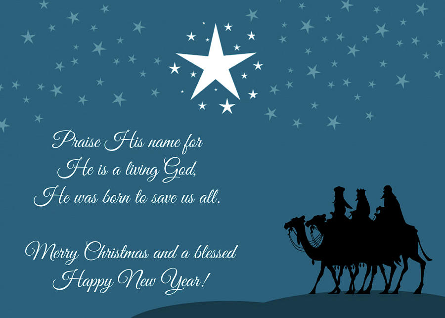 Happy Holidays Religious v6 Digital Art by Robert Banach Happy Holidays Religious v6 Digital Art by Robert Banach