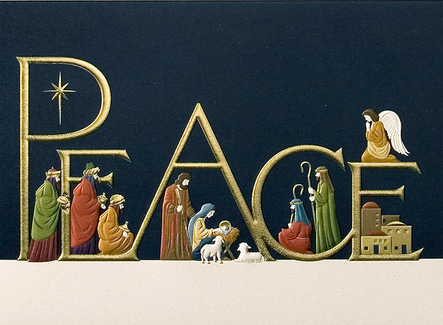 Happy Holidays Religious v8 Digital Art by Robert Banach Happy Holidays Religious v8 Digital Art by Robert Banach