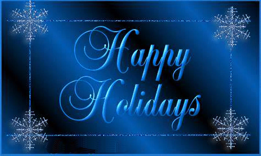 Happy Holidays v16 Digital Art by Robert Banach Happy Holidays v16 Digital Art by Robert Banach