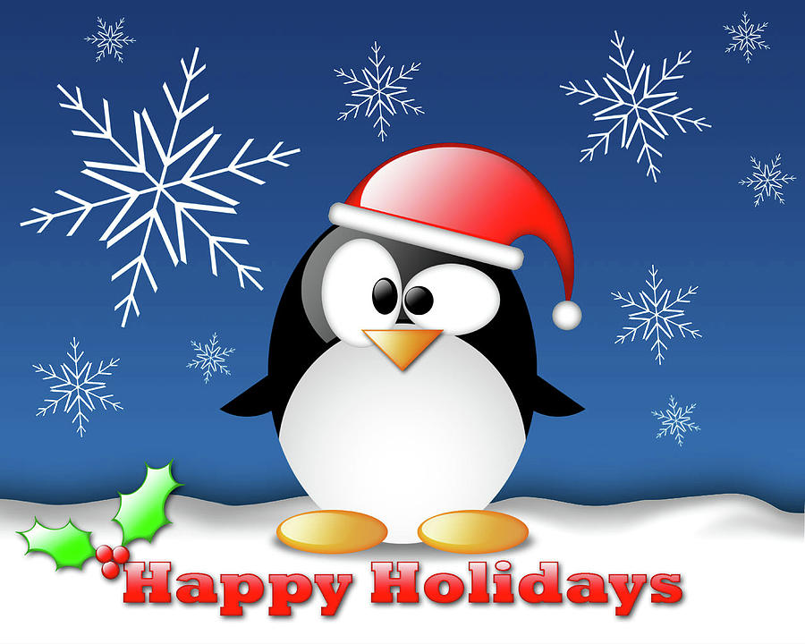 Happy Holidays v5 Digital Art by Robert Banach Happy Holidays v5 Digital Art by Robert Banach