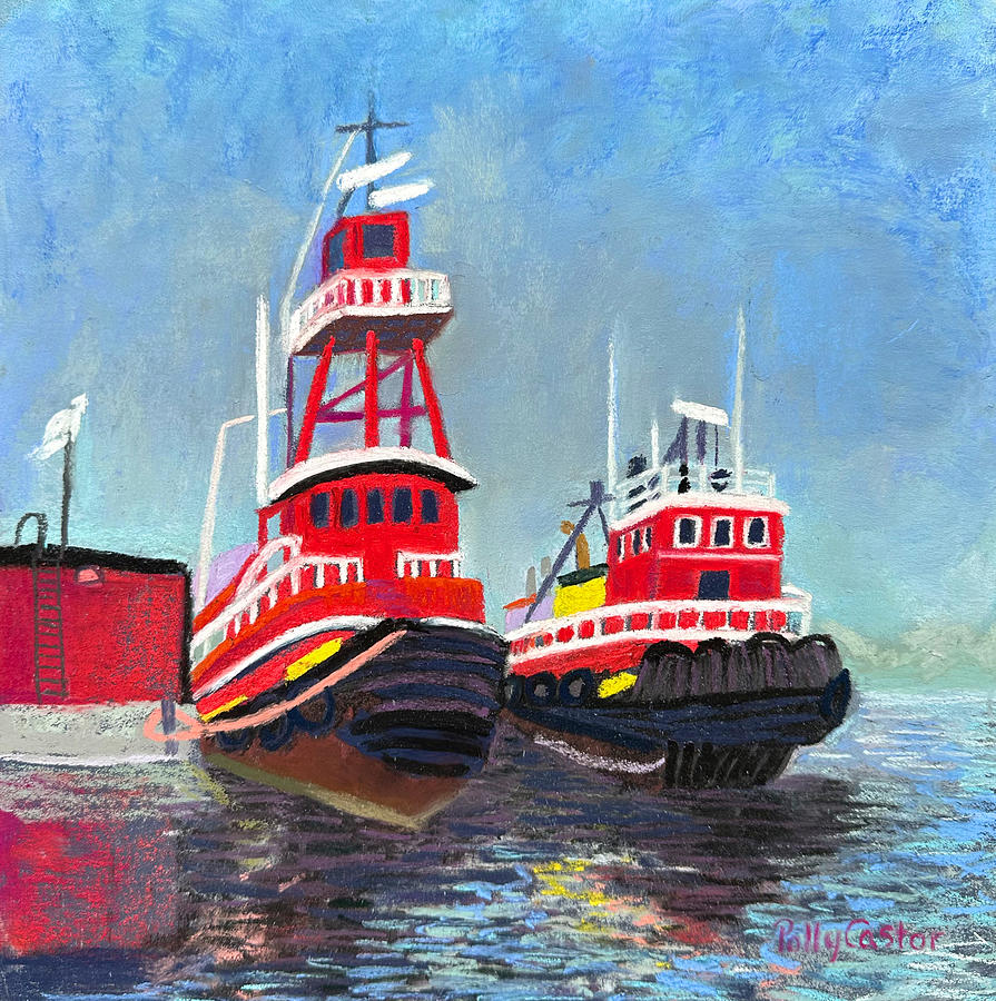 Happy Little Tugs by Polly Castor