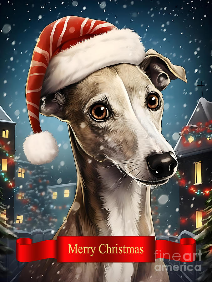 Christmas Digital Art - Happy Merry Christmas 4 by Mark Ashkenazi