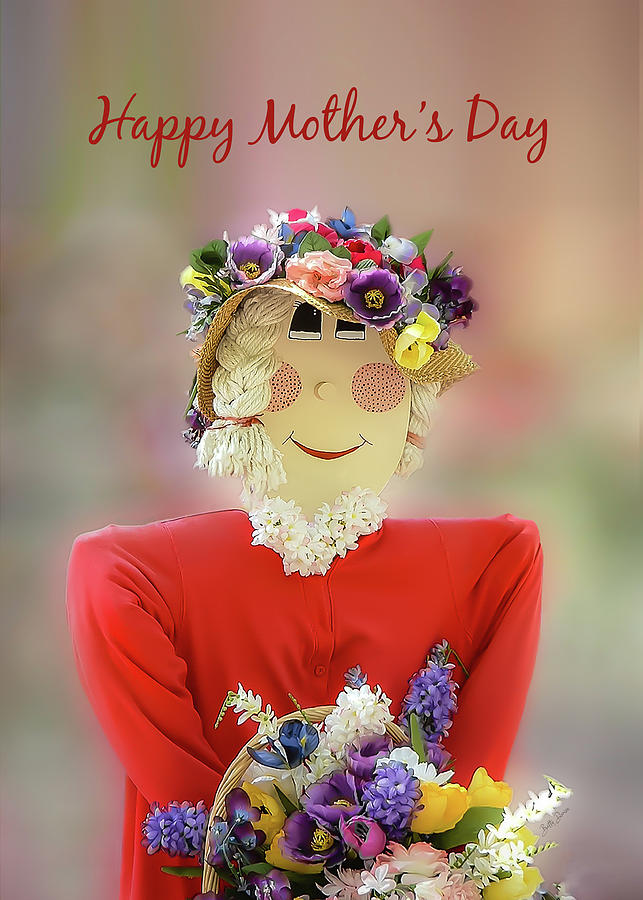 Mothers Day Photograph - Happy Mothers Day Garden Gal by Betty Denise